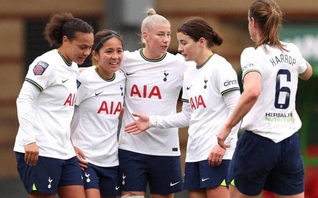 トッテナムの岩渕真奈が初ゴール！加入後2戦目、反転からの左足で結果残す