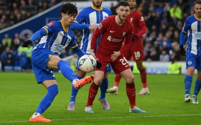 「ゴールエグぅうう！！」三笘薫のスーパーゴール、『ブルーロック』作者のノ村優介さんも驚き、ファンは技に例える「完全に凪くんのアレでしたw」