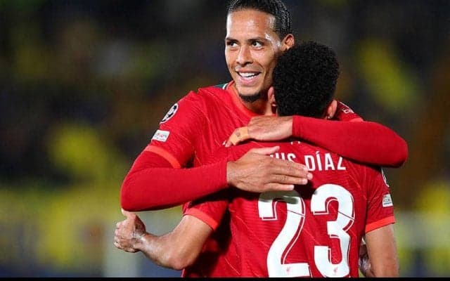 リバプールに朗報、ルイス・ディアスとファン・ダイクが順調に回復