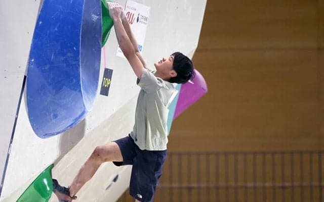 安楽宙斗が4完登で単独首位　楢崎、緒方、藤井らも準決勝へ【ボルダージャパンカップ2023】