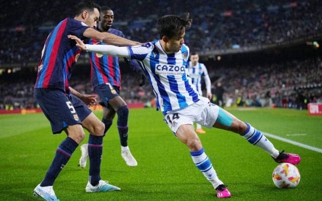 「当時からキャラクターが…」ソシエダMFが久保建英との関係を明かす…実はバルサカンテラ時代の先輩「多くの時間を共に過ごした」