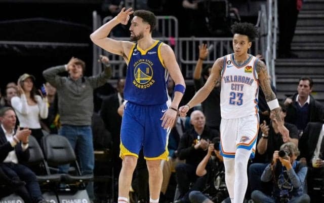 カリー不在のウォリアーズが快勝、42得点のクレイ・トンプソンは「みんなで戦っていくこと」と苦難を乗り越える鍵を語る