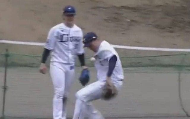 エラーして“本気”出現「普通に投げるより速い」　珍しく大慌ての源田が「人間超えた」