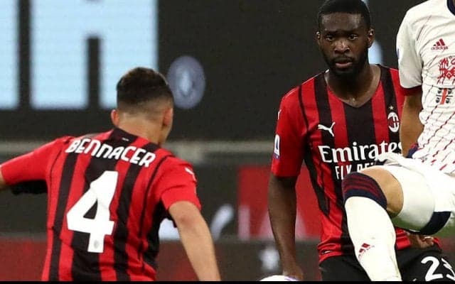 不振ミラン、トモリとベナセルはスパーズ戦出場へ