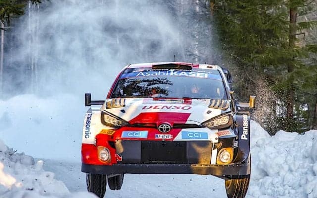 【WRC】第2戦ラリー・スウェーデン デイ2はトヨタ勢大苦戦、勝田貴元がクラッシュ　首位はヒョンデのブリーン　前編