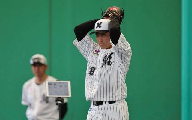 推しとの共演に「新人王はマスト」　ロッテのドラ1が密かに目指す“吉沢亮超え”