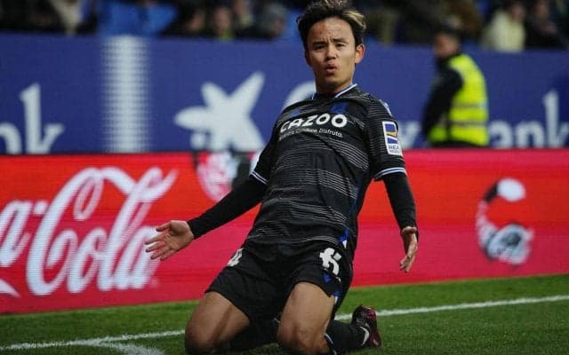 「バスケも出来るんか」圧巻ゴールの久保建英が今度はバスケで華麗なプレー！NBAウォリアーズへのメッセージ動画が話題