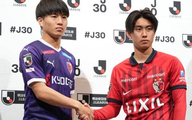 パリ五輪を目指す2人が開幕で激突、京都MF川﨑颯太「堂々とプレーしていく」、鹿島MF荒木遼太郎「見える結果を残してアピール」