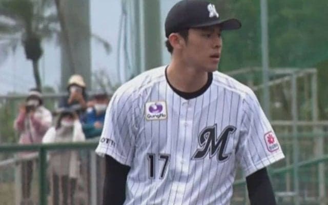 佐々木朗希が160キロで燕・村上を三振斬り　2回5Kの実戦初登板に場内ざわめき