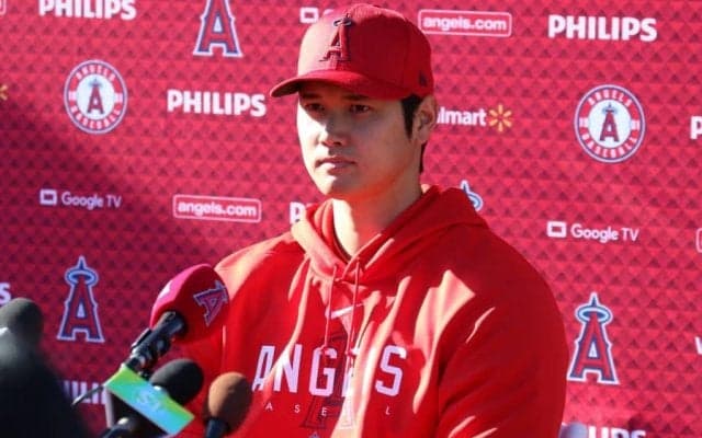 【MLB】大谷翔平、去就問題に言及「シーズンに集中」　史上初の700億円級争奪戦も自然体