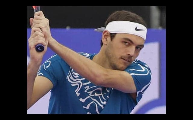  第1シードのフリッツ 初戦突破 