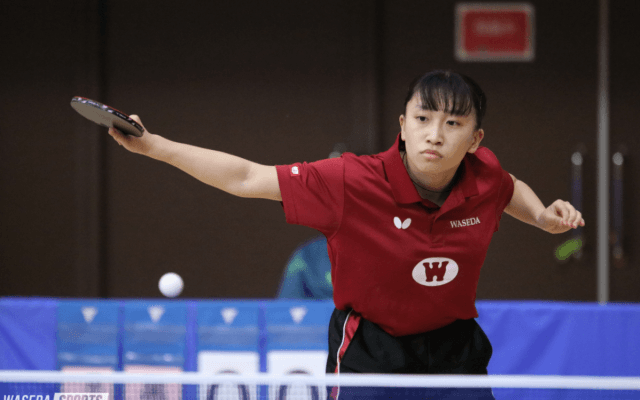 【連載】『令和４年度卒業記念特集』第17回　黒野葵衣／卓球女子