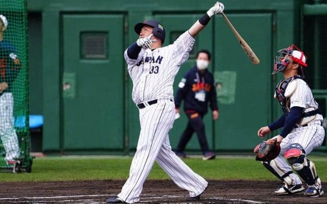 近藤健介が“サヨナラ二塁打”、山川穂高は同点犠飛　侍Jが「ゲーム形式打撃」実施