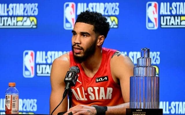 「MVPを勝ち取りたかった」…オールスター史上最多得点を奪ったテイタム「ものすごく特別」