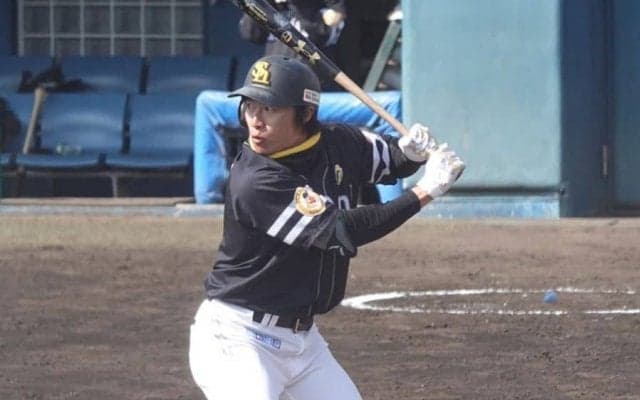 鷹・柳田悠岐、2打席連発にスタンドどよめく！　開幕ローテ候補の板東＆石川から豪快弾