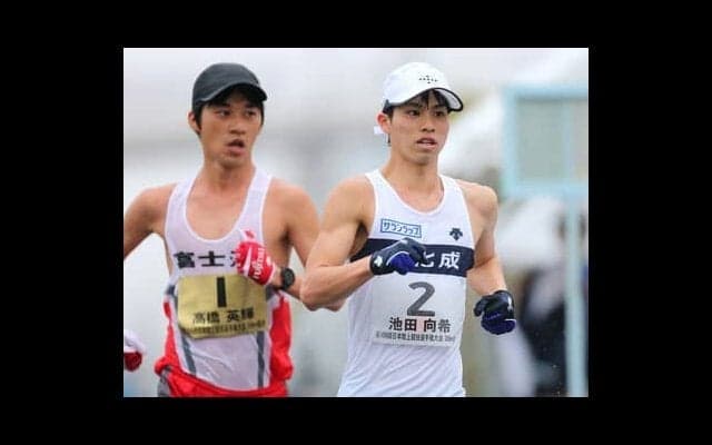 競歩・池田向希の前に大きな壁。世界選手権の金メダル獲得には打倒・山西利和が必要