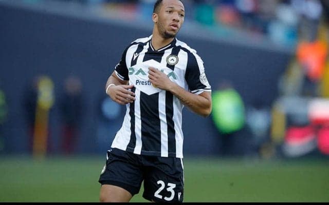 ウディネーゼDFエボス、ヒザの靭帯断裂で今季絶望