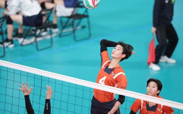 春高のヒロインたちがアンダーエイジカテゴリー女子日本代表候補の合同合宿に参加