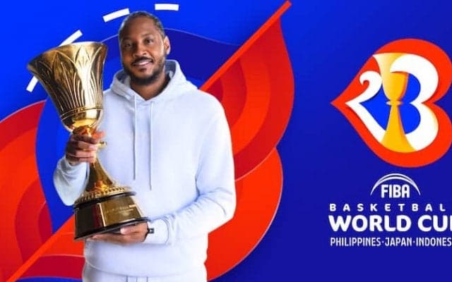 カーメロ・アンソニーがW杯のアンバサダーに就任「W杯は最も勝つことが難しい大会」