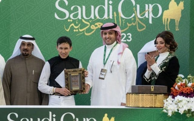 【サウジ国際騎手招待競走】第3戦はムルザバエフ騎手が勝利…川田将雅騎手は3着