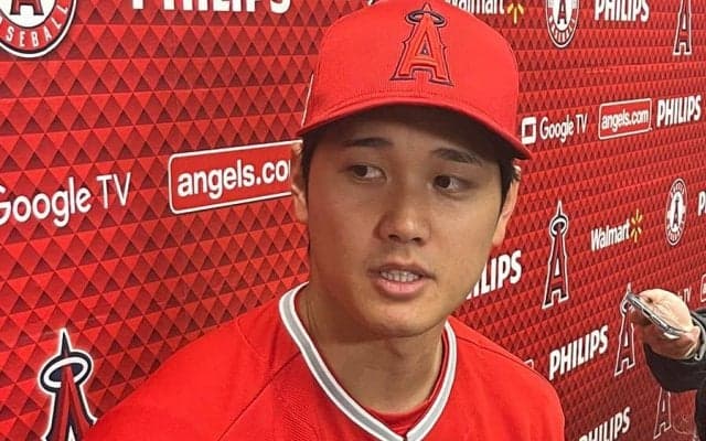 【MLB】大谷翔平、OP戦初打席で特大三塁打「頭の回転を早く」　投球間の時間制限にも対応