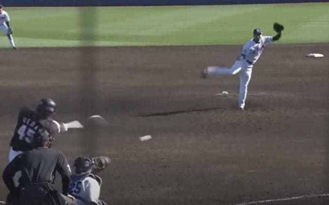 “岸2世”は「フォークのキレがえぐい」　異色の守護神候補は「腕の振りいい」