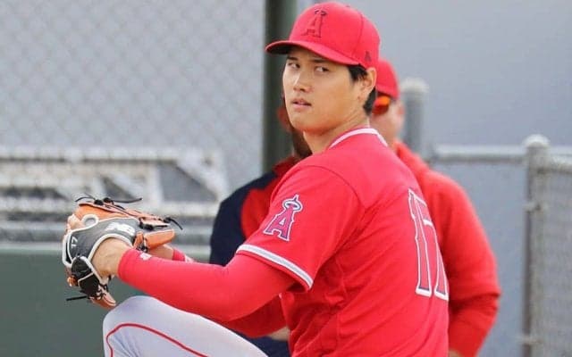 【MLB】大谷翔平、“今季初登板”は3回途中無失点　最速158キロ、藤浪晋太郎と9年ぶり投げ合い