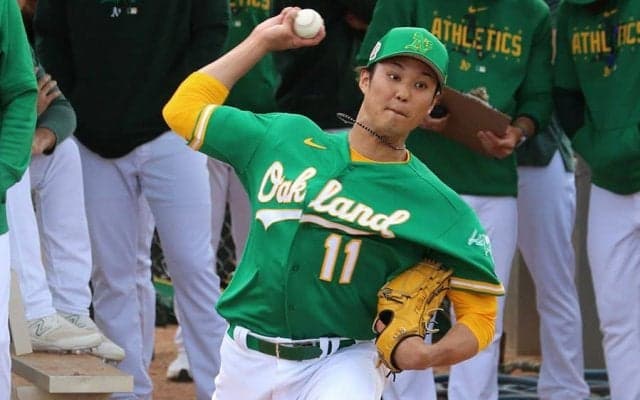 【MLB】藤浪晋太郎が“メジャー初登板”　2回1安打3四球無失点、大谷と9年ぶり投げ合い