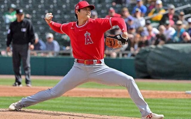 【MLB】大谷翔平、藤浪相手に今季初登板で完璧KO投球　WBCに向け準備万端