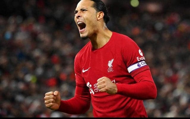 決勝弾記録のファン・ダイク、週末の大一番へ　「全員がベストな状態で臨めることを願っている」