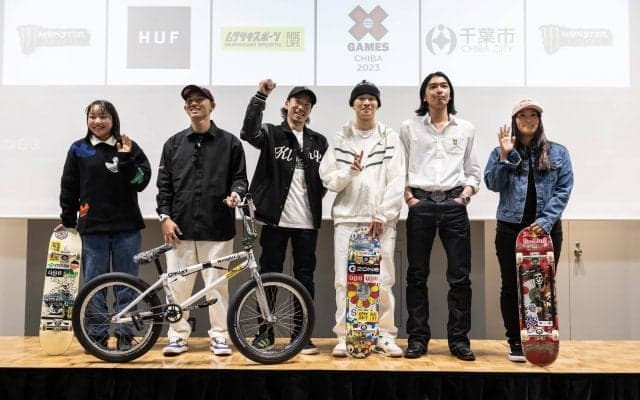 2023年もトップアスリートたちが日本のアクションスポーツ業界を熱くする！「X Games Chiba 2023」出場選手発表会