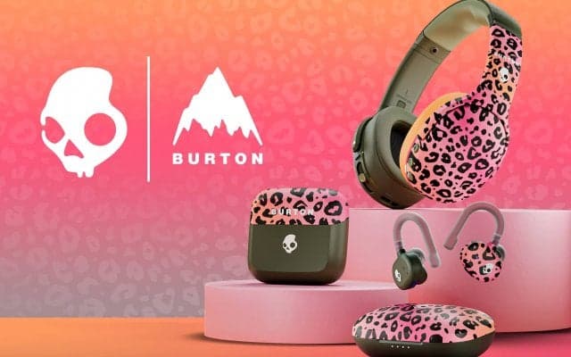 ワイヤレスイヤホン・ヘッドホンの全米シェア No.1「SKULLCANDY」が「BURTON」とコラボを発表！