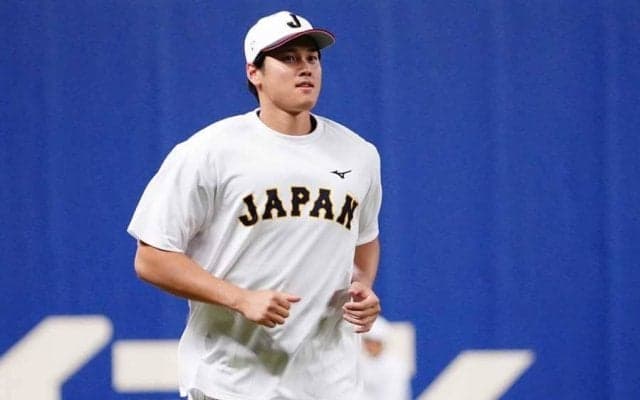 大谷翔平「なんとか無事に…それが一番」　侍Jに合流…栗山英樹監督から「頑張ろうな」