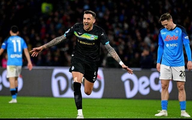 ベシーノが豪快ミドル弾、ラツィオが独走ナポリの連勝を8でストップ《セリエA》