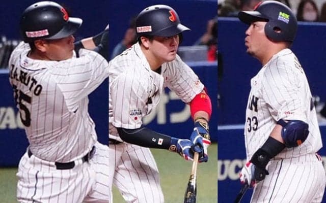 明暗分かれる侍J“右打者問題”　3戦無安打に全試合安打…悩める一塁手、二塁手争い