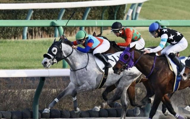 【中山12R】中山でデビュー、小林美駒騎手が最終レースで惜しい3着