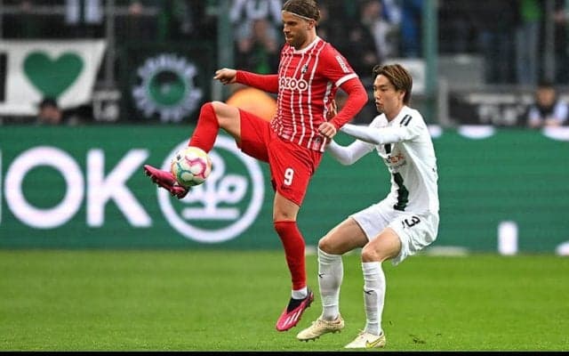 板倉フル出場、堂安途中出場のフライブルクの日本人対決はゴールレスドロー《ブンデスリーガ》