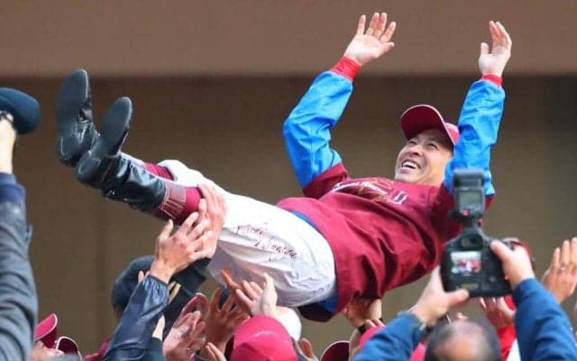 福永祐一騎手引退式…「長きに渡った親不孝を終えることが出来て本当にホッとしています」