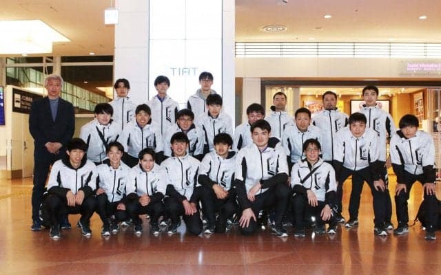 代表入りへアピール　男子日本代表若手有望選手がフランスから帰国