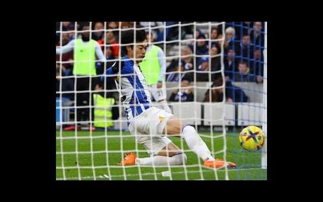 三笘薫が今季８得点目ゴール後に見せた最高級のプレー その姿に若かりしカズを想起した