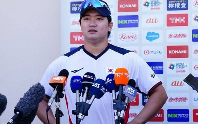WBC韓国代表、来日後初練習　守護神候補はイニング跨ぎも辞さず「ベスト尽くすだけ」
