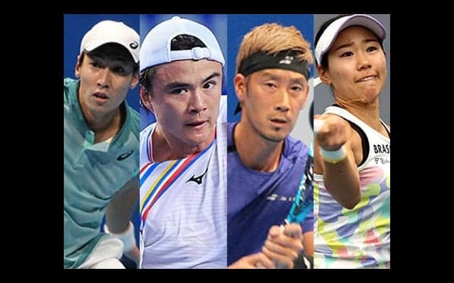BNPパリバOP予選 日本勢4選手出場