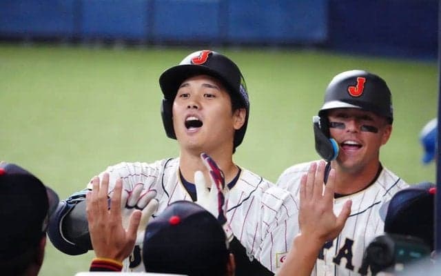 大谷翔平、時差ボケでも驚異の“膝付き”弾　「体調100％でない」も本番へ準備着々
