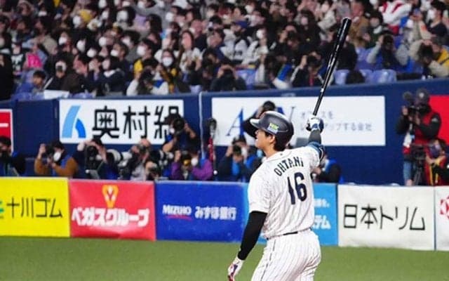 「違いを目の当たりに」阪神・岡田監督、大谷翔平に驚愕　1本目は「見逃したらボール」