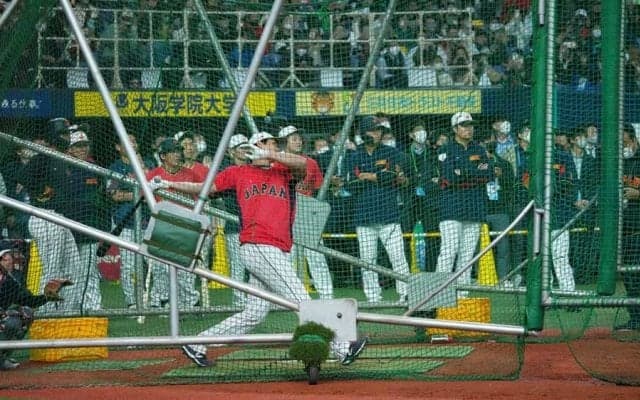 大谷翔平に阪神ナインも虜「目がキラキラ」　全員で打球見上げ「野球少年になってる」