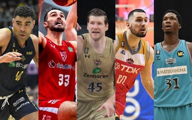 個人賞は誰の手に…B1後半戦を前にランキングをチェック／リバウンド編