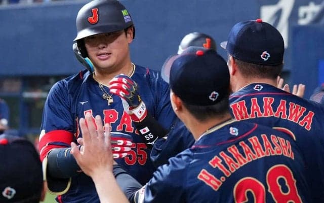 侍J快勝　村上宗隆、山川穂高に待望1号、吉田正尚3安打4打点、9日開幕中国戦へ弾み