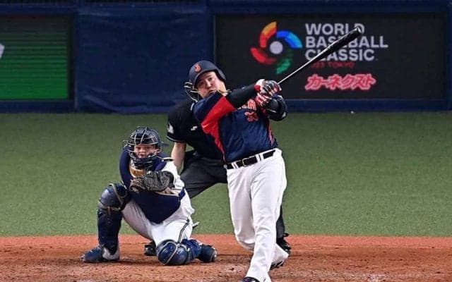 【WBC】侍ジャパン・山川穂高にも待望の一発、大谷翔平もスタンドとともに「どすこい！」