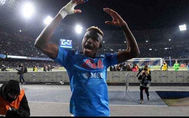 ナポリ主砲にして人気銘柄のオシムヘンが抱く夢　「いつかプレミアで」