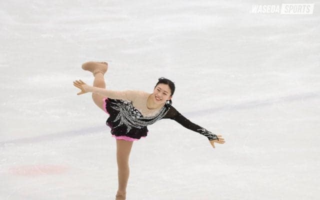 早大勢４人が試合に臨む　高浪はエキシビションでラストダンス